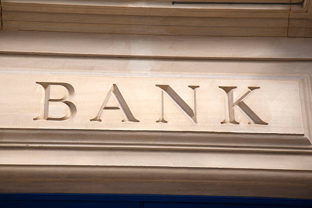 istock Bank Sign 504315561