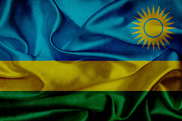 istock Rwanda grunge waving flag 504315643
