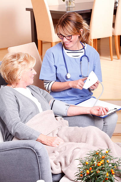 istock Home caregiver 504315796