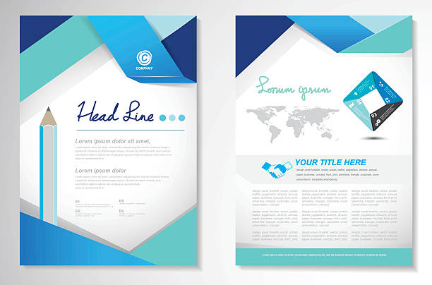 Vector Brochure Flyer design Layout template, size A4, Front pag Vector Brochure Flyer design Layout template, size A4, Front page and back page, infographics. Easy to use and edit. ring bearer stock illustrations