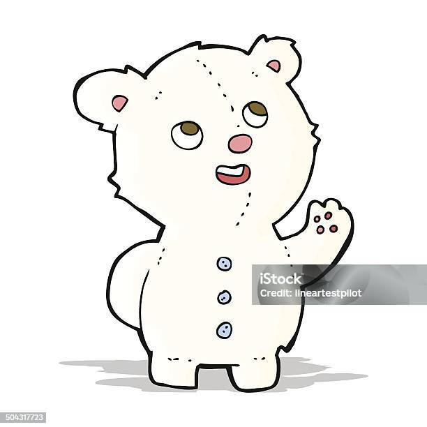 Ilustración de Osito De Peluche De Historieta Polar Bear Cub y más Vectores Libres de Derechos de Alegre - Alegre, Clip Art, Culturas