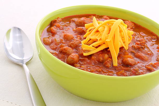 istock Gourmet chili beans with extra lean beef 504318071