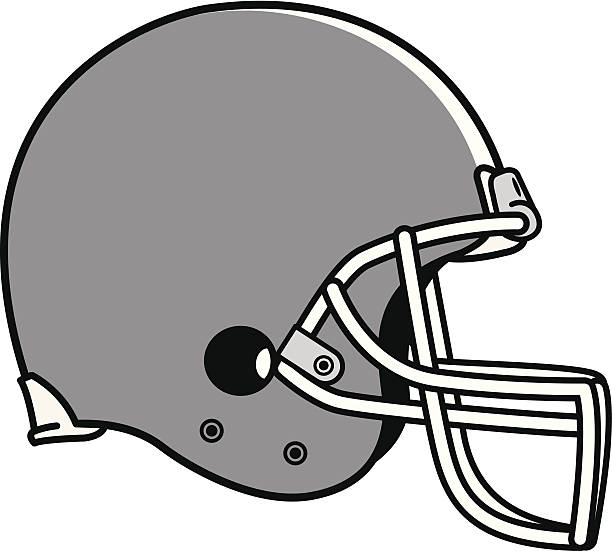 축구 헬멧 - sports helmet face mask vector sports equipment stock illustrations