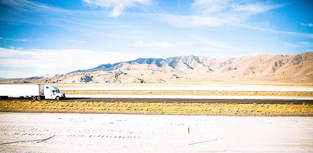 istock Truck in desert 504319467