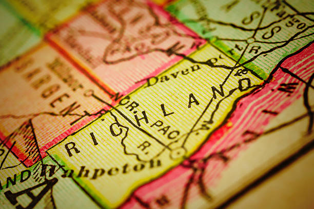istock Richland | North Dakota County Maps 504329778