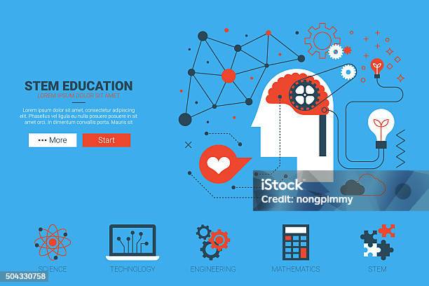 Stem Website Concept Stock Illustration - Download Image Now - Plant Stem, Icon Symbol, Concepts