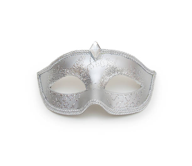 istock Carnival mask isolated on white background 504331718