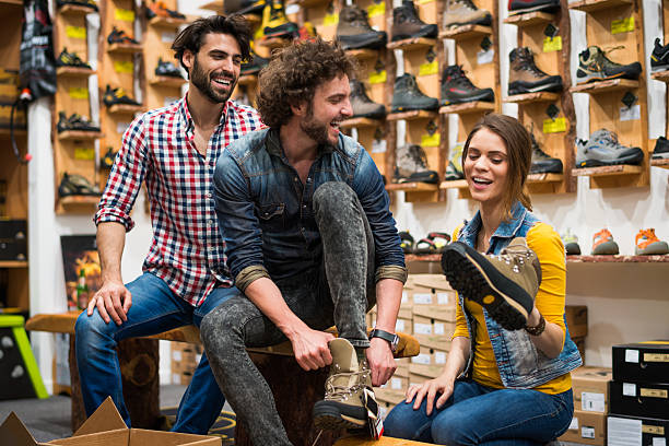 istock Shoes for outdoor activities 504337479