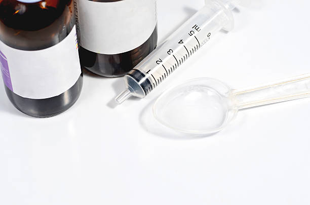 istock Medicines for Children isolated on white 504338519