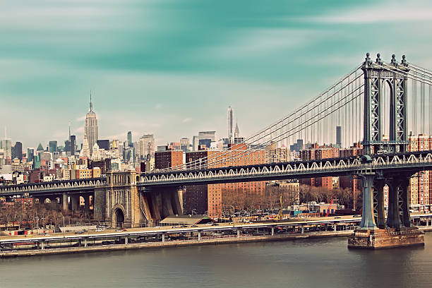 istock Brooklyn Bridge and Manhattan, New York City 504339210