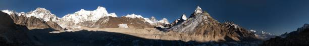istock Ngozumba glacier and mount Everest, Nepal 504339716