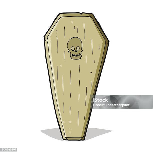 Vetores de Desenhos Animados Assustador Coffin e mais imagens de Caixão - Caixão, Clip Art, Culturas