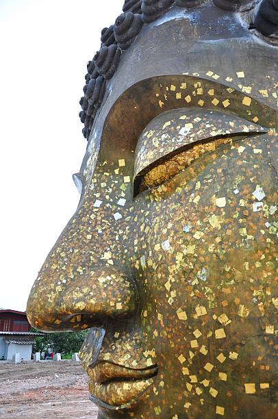 istock Buddha head, Buddha, Lord King Buddha 504343189