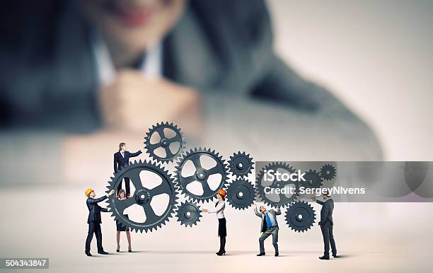 Teamwork Concept Stock Photo - Download Image Now - Teamwork, Small, Large