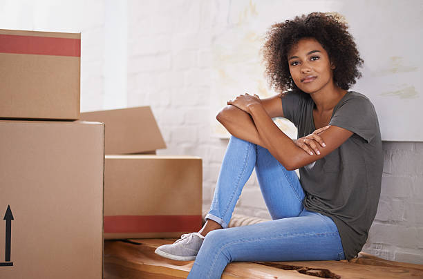 istock Taking time to relax before the moving company arrives 504344431
