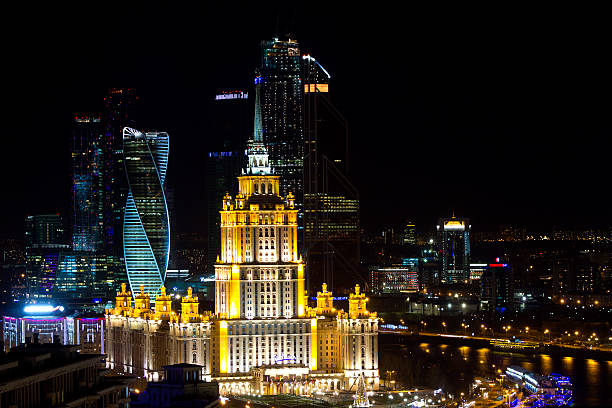 istock views of Novy Arbat and the Kremlin 504344704