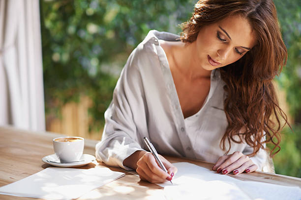 istock She's going to become a famous writer 504366891