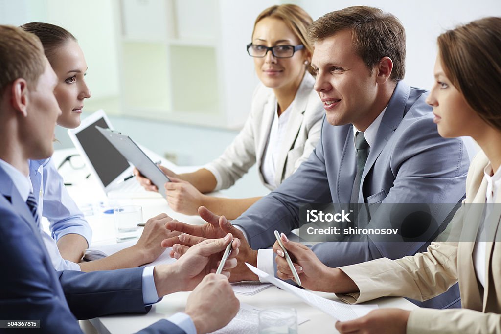 Team at work Business team working together to achieve better results Adult Stock Photo