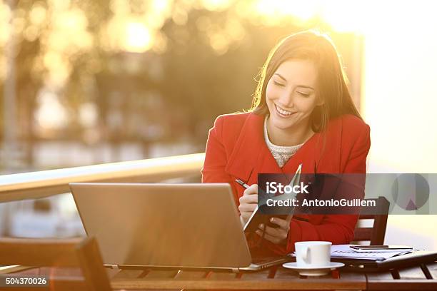 Feelancer Arbeiten Mit Laptop Im Winter Stockfoto und mehr Bilder von Computer - Computer, Winter, Laptop