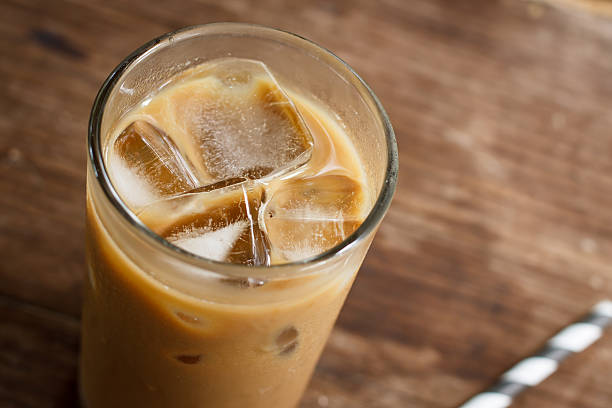 istock Glass Of Cold Coffee 504370145