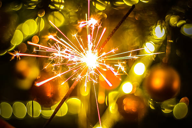 istock New year party sparkler 504374126