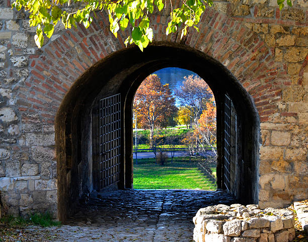 istock passage to the fortress 504374740