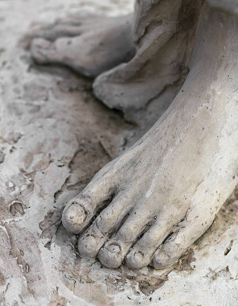 istock The feet of Christ 504379480