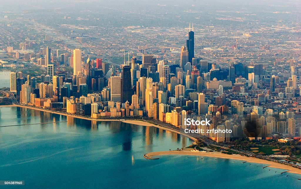 Chicago skyline Chicago - Illinois Stock Photo
