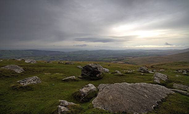 istock Overcast day on the Black Mountains, Wales 504385562