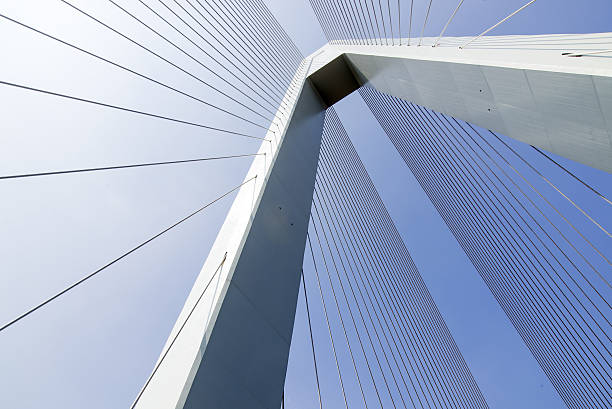 Cable-stayed bridge Cable-stayed bridge suspension bridge stock pictures, royalty-free photos & images