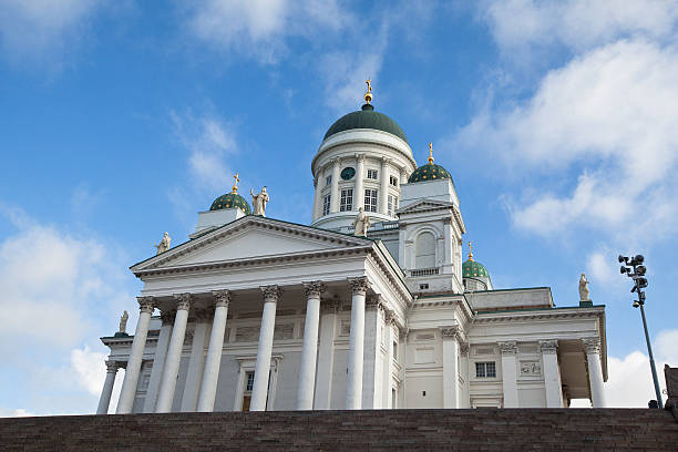 istock Helsinki Cathedral on Senate Square, Finland 504401141