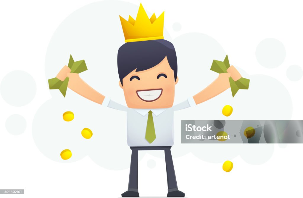 Financial cama king-size - Vetor de Beleza royalty-free