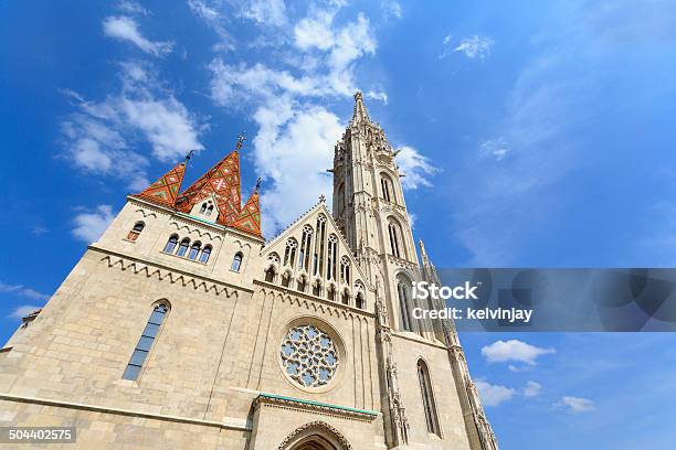Santa Catedral De Matias Em Budapeste - Fotografias de stock e mais imagens de Arquitetura - Arquitetura, Budapeste, Capitais internacionais