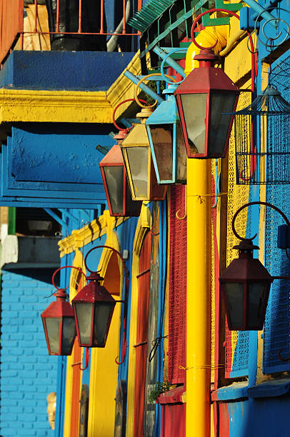 Lines, Shapes and Colors of Caminito, Buenos Aires.