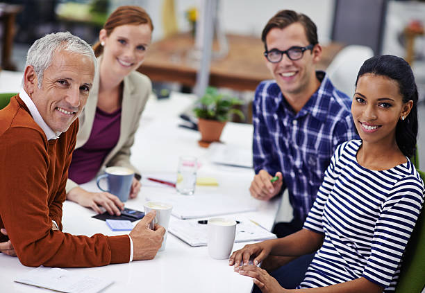 Work's enjoyable when you have a great team