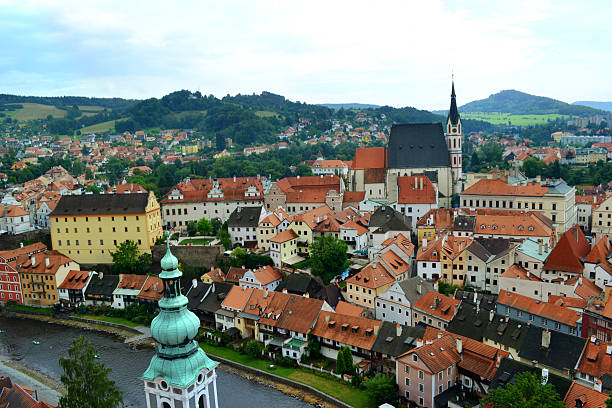 istock View of Cesky Krumlov city 504403885