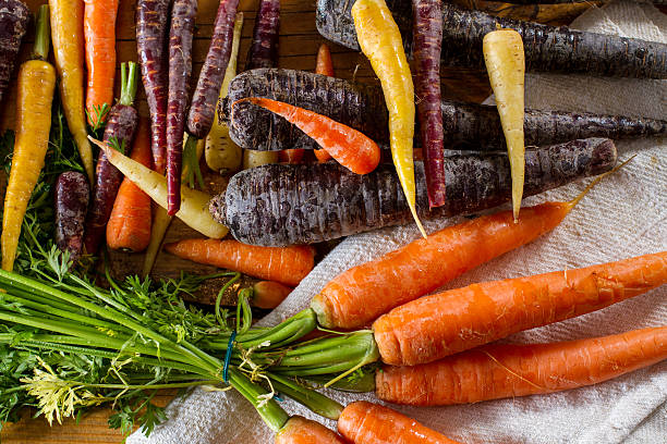 Carrots stock photo