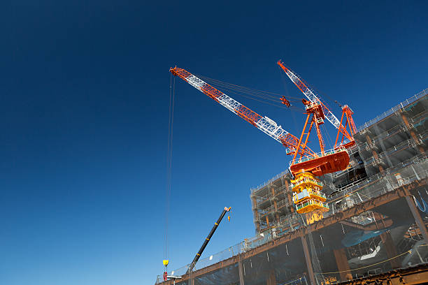 istock Construction site of a high-rise building 504421432