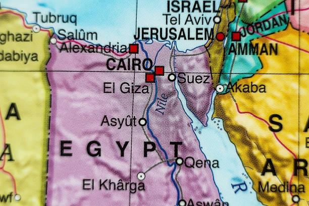 istock Arab Republic of Egypt country map . 504421962