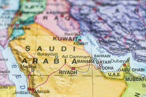 istock Saudi Arabia country map . 504422212