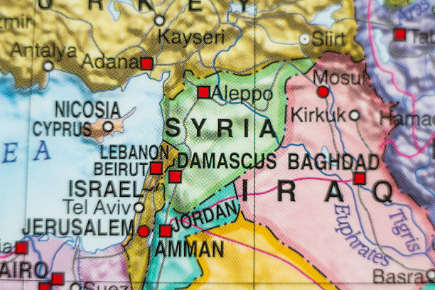 istock Syria country map . 504422290