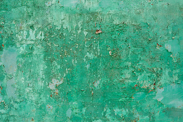 istock Green grungy metal 504423936