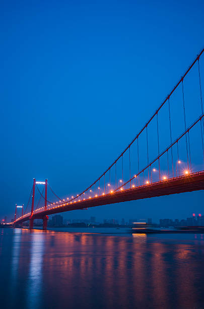 istock Parrot island Yangtze River Bridge in wuhan china 504424074