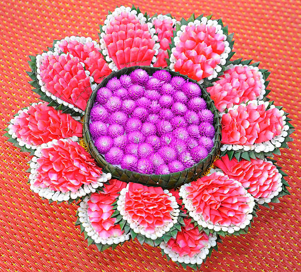 istock Decoration flower for thai wedding style ceremony 504424306