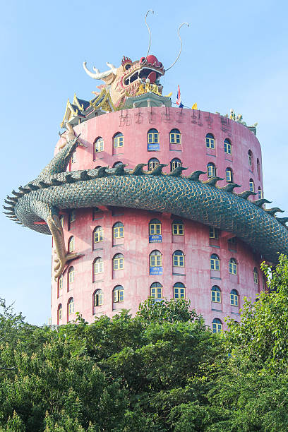 istock Giant Dragon Temple at Wat Samphran, Nakhon Pathom, Thailand 504424384