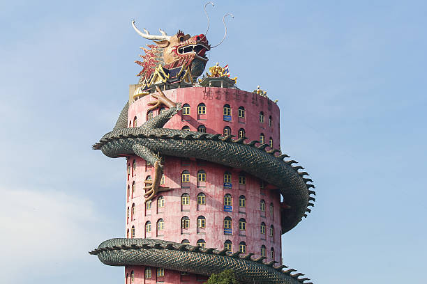istock Giant Dragon Temple at Wat Samphran, Nakhon Pathom, Thailand 504424412