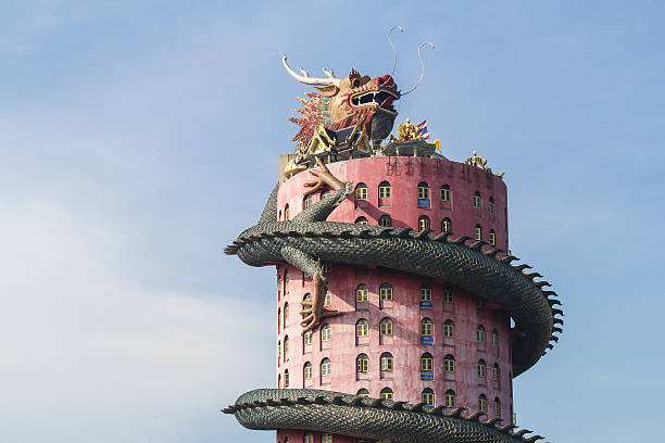 istock Giant Dragon Temple at Wat Samphran, Nakhon Pathom, Thailand 504424444