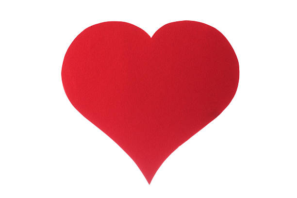 istock Heart shaped paper isolated on white 504426118