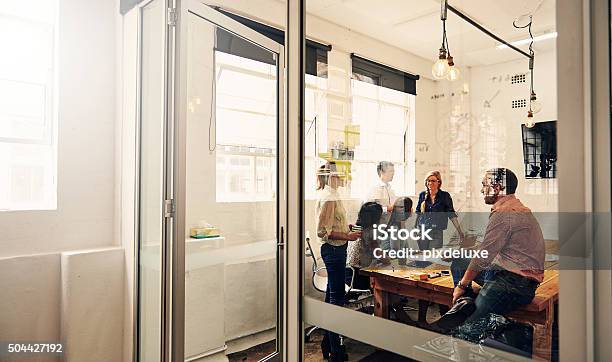 Pros At Work Stock Photo - Download Image Now - Teamwork, Office, Design