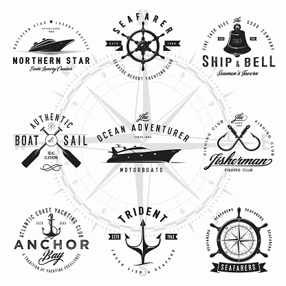 istock Nautical Logos 504430318
